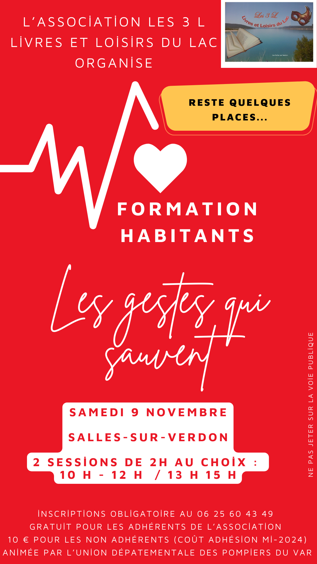 Formation gestes qui sauvent